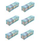 Kit 6 Colmeia Organizadora Para Guarda Roupa Dobrável Azul