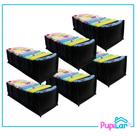 Kit 6 colmeias m 10x15x35 em tnt preto - pupilar