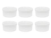 Kit 6 Comedouro Bebedouro Cães/Gatos/Passarinhos Porcelana 400ml 2ª Linha