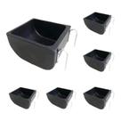 Kit 6 Comedouros Abecel 10 Litros 30x26x16