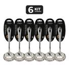 Kit 6 concha terrina inox 20 cm