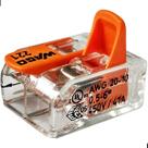 Kit 6 Conector Wago Emenda 2 Fios Mod. 221-612