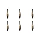 Kit 6 Conectores P10 Mono Macho PLG P10 SA2X - SANTO ANGELO