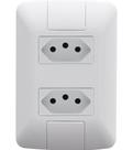 Kit 6 Conj 4x2 com 2 Tomadas 2P+T Tramontina 20A 250V Kit 6 Conj 4x2 com 2 Tomadas 2P+T Tramontina 20A 250V
