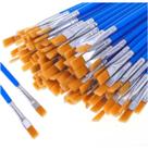 Kit 6 Conjunto De Pincéis Para Pintura Artistica Acrílicos