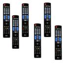 Kit 6 Controles Remotos LG Smart TV 3D AKB74115501