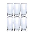 Kit 6 Copo de Vidro Long Drink Transparente Florida 370ml Kit 6 Copo de Vidro Long Drink Transparente Florida 370ml