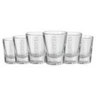 Kit 6 Copo Dose Becherovka Shot Licor Tequila 50ml