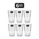 Kit 6 copo longo de vidro para drink 340 ml