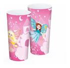 Kit 6 Copo Plástico 350ml Infantil Tema Lembrancinha Enfeite