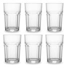 Kit 6 Copos Altos De Vidro Para Drink Allure 425ml Wolff