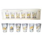 Kit 6 Copos Brasões de Hogwarts - Magias