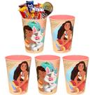 Kit 6 Copos de Doces e Lembrancinhas para Festa Infantil Moana