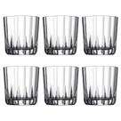 Kit 6 Copos de Vidro Baixo para Whisky 330ml Ayla Fratelli Design Clássico Perfeito para Coquetéis Bebidas