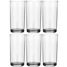 Kit 6 Copos de Vidro Long Drink 300ml Cylinder Transparente para Servir Sucos Água