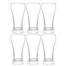 Kit 6 Copos Lager Cerveja Chopp Pilsner Kassel 398ml Em Vidro Para Chopeira e Torre de Chopp