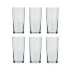 Kit 6 Copos Long Drink Cylinder Suco Água Multiuso 300ml