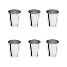 Kit 6 Copos para Suco de Alumínio Reforçado 400ML Continental