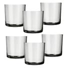 Kit 6 Copos Rocks de Vidro Whisky Drink Bar 265ml Uisque