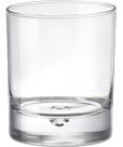 KIT 6 COPOS UÍSQUE BORMIOLI ROCCO BARGLASS VIDRO 280ml 10x8x8cm TRANSPARENTE