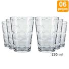 Kit 6 Copos Vidro Nadir Laguna 265 ml Kit 6 Copos Vidro Nadir Laguna 265 ml