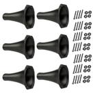 Kit 6 Corneta LC 14-25 Som Automotivo Redondo Com Parafusos