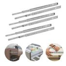 Kit 6 Corrediças 40cm Telescópicas Light Aço 35mm 3 Pares