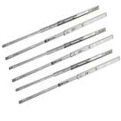Kit 6 Corrediças Telescópica Reforçada 45cm 45kg Trilho