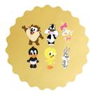 kit 6 Cortadores Modulares Turma Looney Tunes