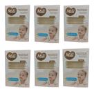 Kit 6 Cotonete Hastes Flexiveis c/75un Biodegradável-MILI Kit 6 Cotonete Hastes Flexiveis c/75un Biodegradável-MILI