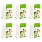 Kit 6 Cotonete Para Bebê Bellacotton Com 50 Unidades Cada
