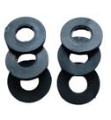 Kit 6 Coxim Para Guidão Moto Biz100 Dream100 Sundown Web100