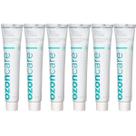 Kit 6 Creme Dental Ozonizado Natural Vegano Menta Sem Flúor Prevenção Cárie 90g Ozoncare