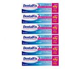 kit 6 Creme Fixador DentalFix Sem Sabor 68g - Hertz