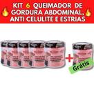 kit 6 Creme Gel Massageador Pimenta Negra Rhenuks