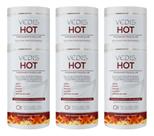 Kit 6 Creme Hot Massagem Muscular Vedis Relaxamento