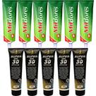 Kit 6 Creme Para Massagem Mil Dores 100g + 5 Super Gel 30 Ervas 150g