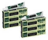 Kit 6 Cremes Dentais Branqueador Menta e Carvão Vegetal 90g Boni Natural