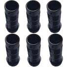 Kit 6 crepina fechada filtros piscina v40-v50-v70-v80 veico
