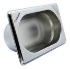 Kit 6 Cubas Gastronômicas Gn Inox 1 Por 9 X 65 Rechaud Buffet