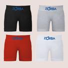 Kit 6 Cueca Boxer Infantil Algodão Sem Costura Confortável
