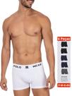 Kit 6 Cueca Boxer sem Costura Polo Wear Masculino Confortavél Dia A Dia Casual