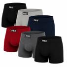 Kit 6 Cueca Polo Boxer Box Viscose Premium Toque Gelado Masculina Sortida