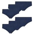 Kit 6 Cueca Selene Masculina Slip sem costura Microfibra