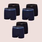 Kit 6 Cuecas Boxer Em Algodão Costura Fina Trifil