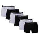 Kit 6 Cuecas Boxer Lupo Masculina Algodão Elástico Dia a Dia Boa e Durável Original Confortável Kit 6 Cuecas Boxer Lupo Masculina Algodão Elástico Dia a Dia Boa e Durável Original Confortável