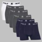 kit 6 Cuecas Boxer Masculina Polo Wear Lisa Premium Original
