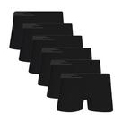Kit 6 Cuecas Boxer Microfibra Up Underwear 436 Sortido