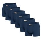 Kit 6 Cuecas Boxer Polo Star Viscose Masculina Toque Gelado