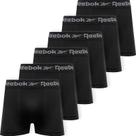 Kit 6 Cuecas Boxer Reebok Cueca Poliéster Masculina Box Sem Costura Original